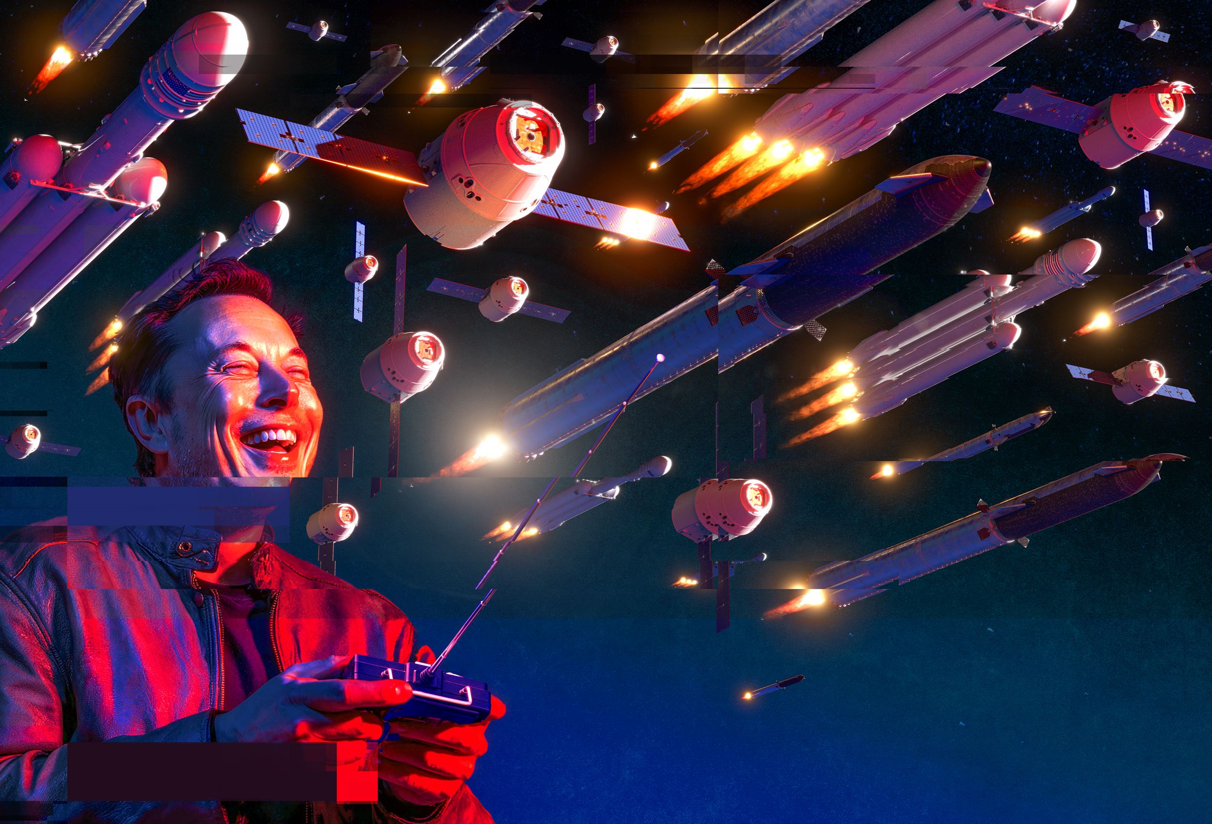 Elon Musk will den Weltraum regieren Kann ihn jemand aufhalten?